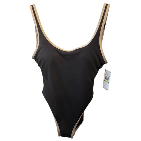 MICHAEL Michael Kors Other - NWT Michael Kors Black Khaki One Piece Swimsuit